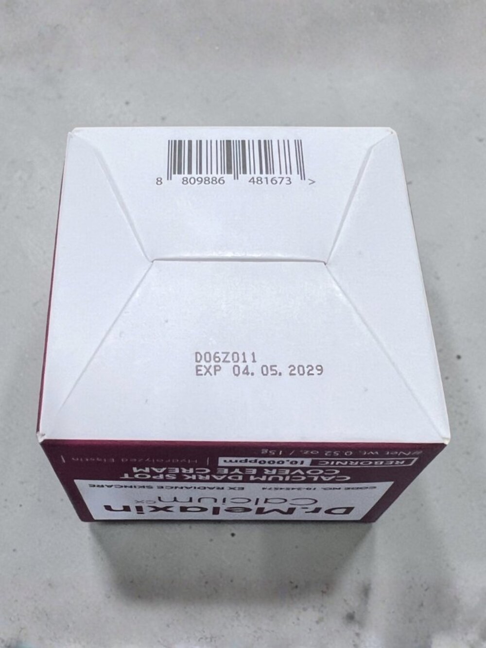 Dr. Melaxin Cemenrete Calcium Dark Spot Cover Eye Cream 0.52 oz - Picture 2 of 6